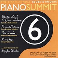 Sixth Annual Blues & Boogie Piano Summit — cover