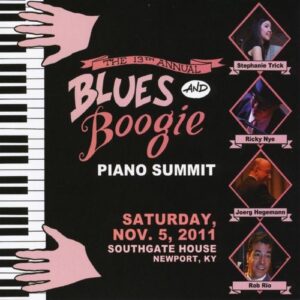 Thirteenth Annual Blues & Boogie Piano Summit — cover
