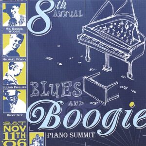 Eighth Annual Blues & Boogie Piano Summit — cover