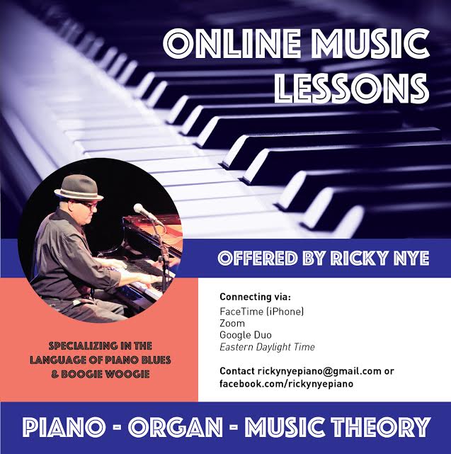 Online piano lessons with Ricky Nye