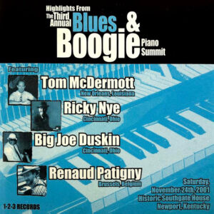 Third Annual Blues & Boogie Piano Summit — cover