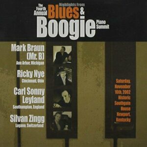 Fourth Annual Blues & Boogie Piano Summit — cover