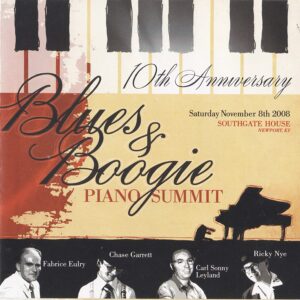 Tenth Anniversary Blues & Boogie Piano Summit — cover