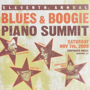 Eleventh Annual Blues & Boogie Piano Summit — cover