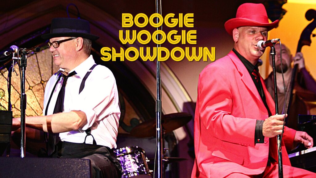 Flyer: Boogie Woogie Showdown with Mr. Boogie Woogie & Ricky Nye @ Gaslight Music Hall – Oro Valley, AZ