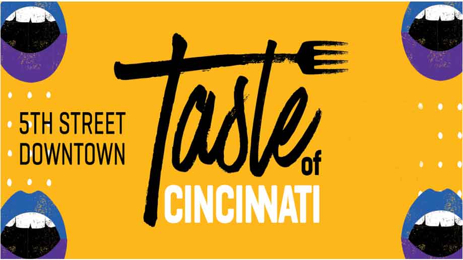 Flyer: RICKY NYE INC. @ TASTE OF CINCINNATI – Food Truck Zone Stage