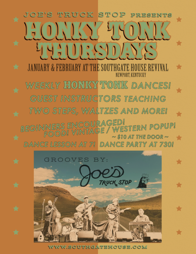 Flyer: Ricky Nye with Joe’s Truck Stop @ Southgate House Revival