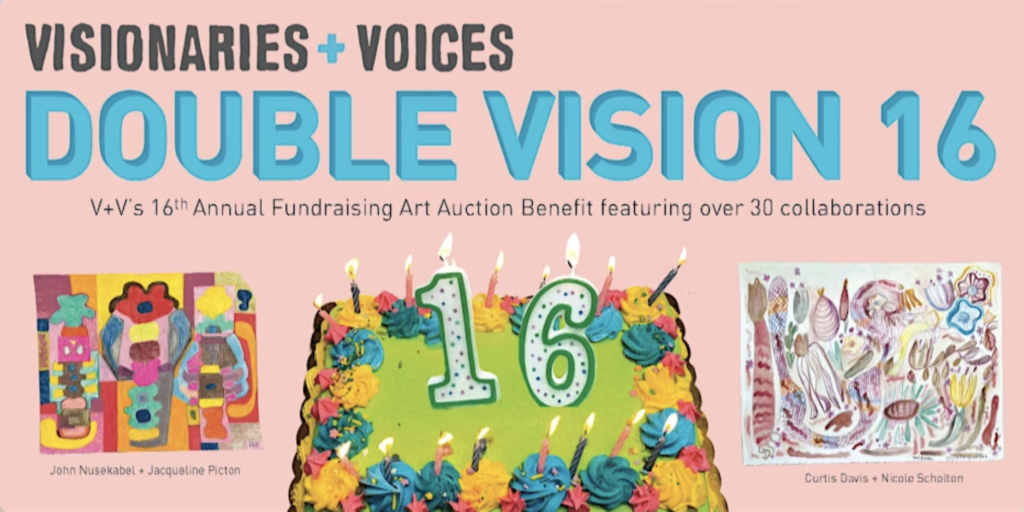 Flyer: Ricky Nye @ Memorial Hall for Visionaries + Voices Double Vision XV””