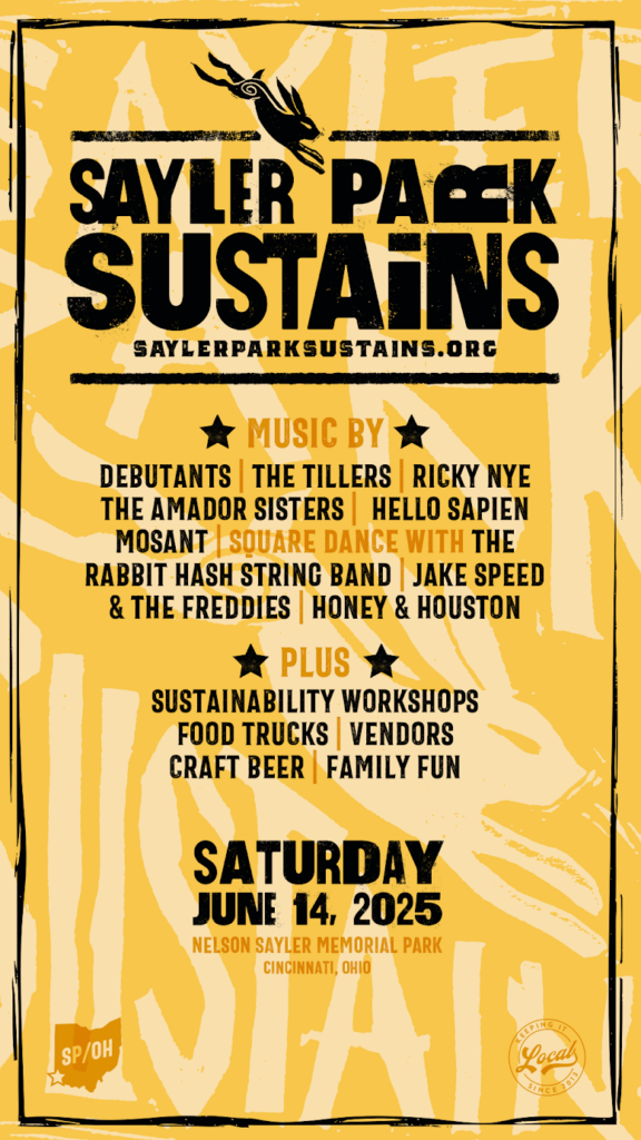 Flyer: Ricky Nye @ Sayler Park Sustains 2025