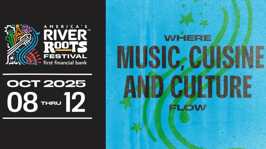 Flyer: Ricky Nye @ America’s River Roots Festival